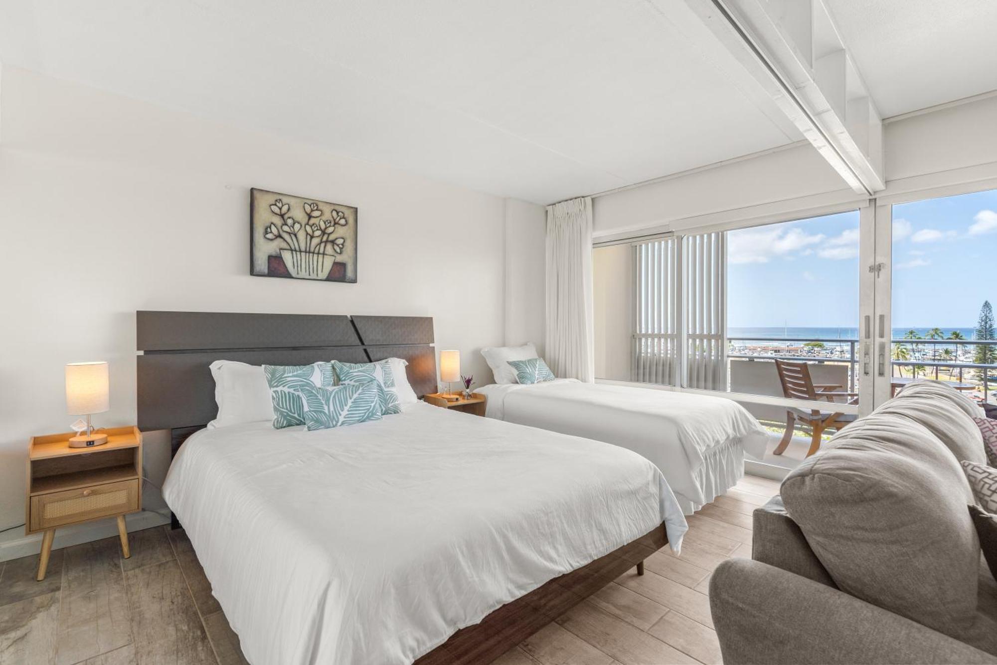 Appartement Oceanfront Oasis In Ilikai Apts Honolulu